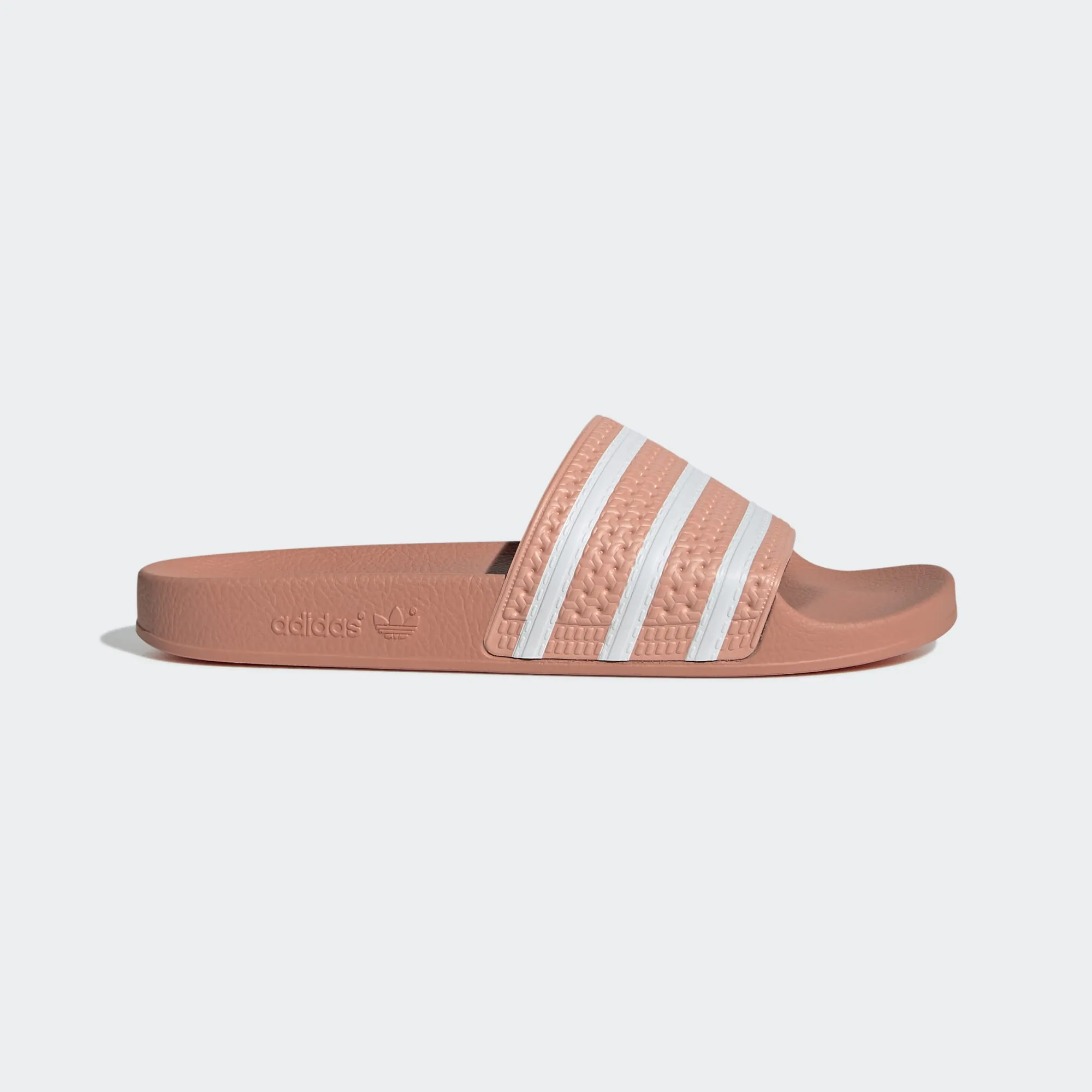 Adidas Adilette Classic Stripe Slides (Ambient Blush/Summit White)(H03201)