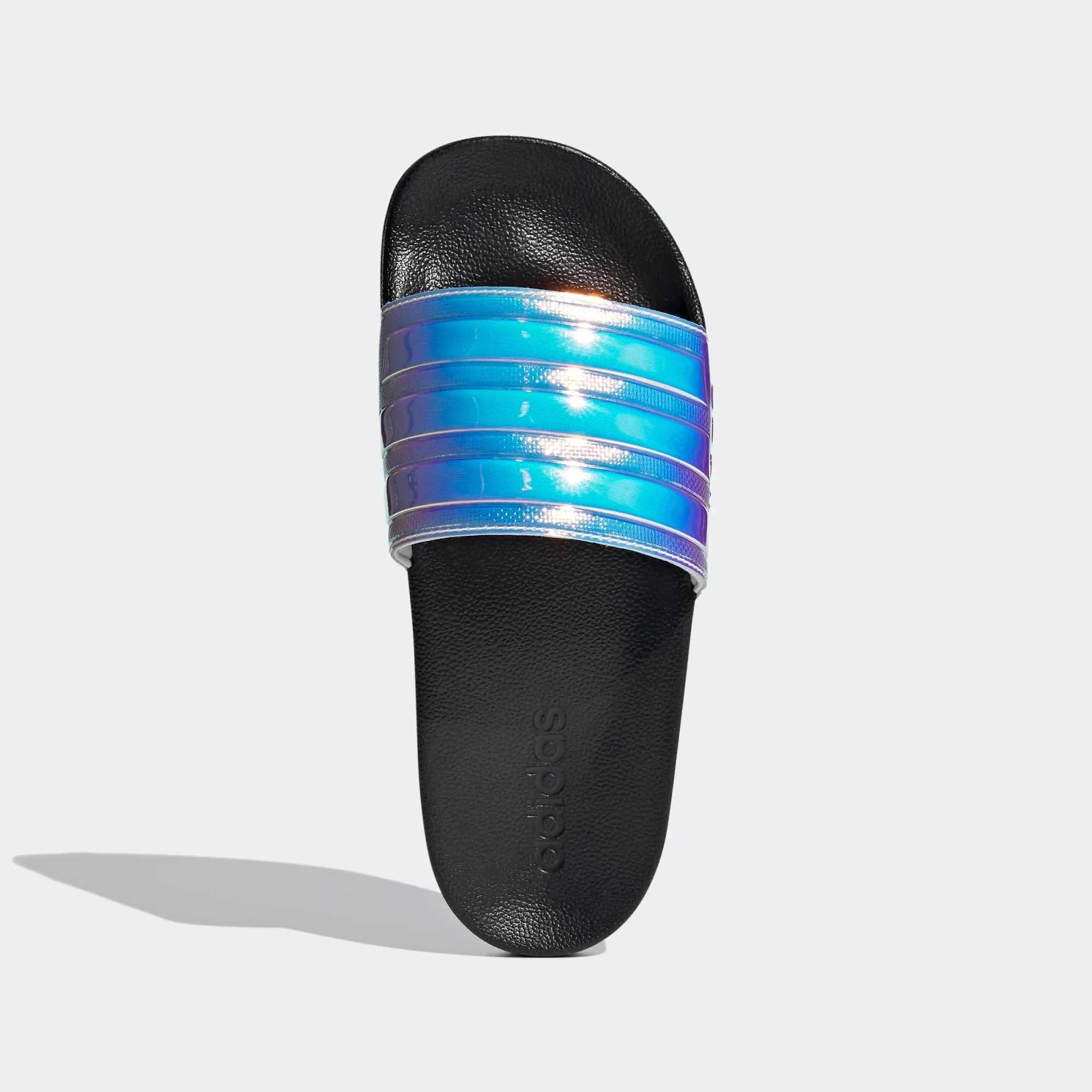 Adidas Adilette Shower "Iridescent" Stripe Slides (FY8178)