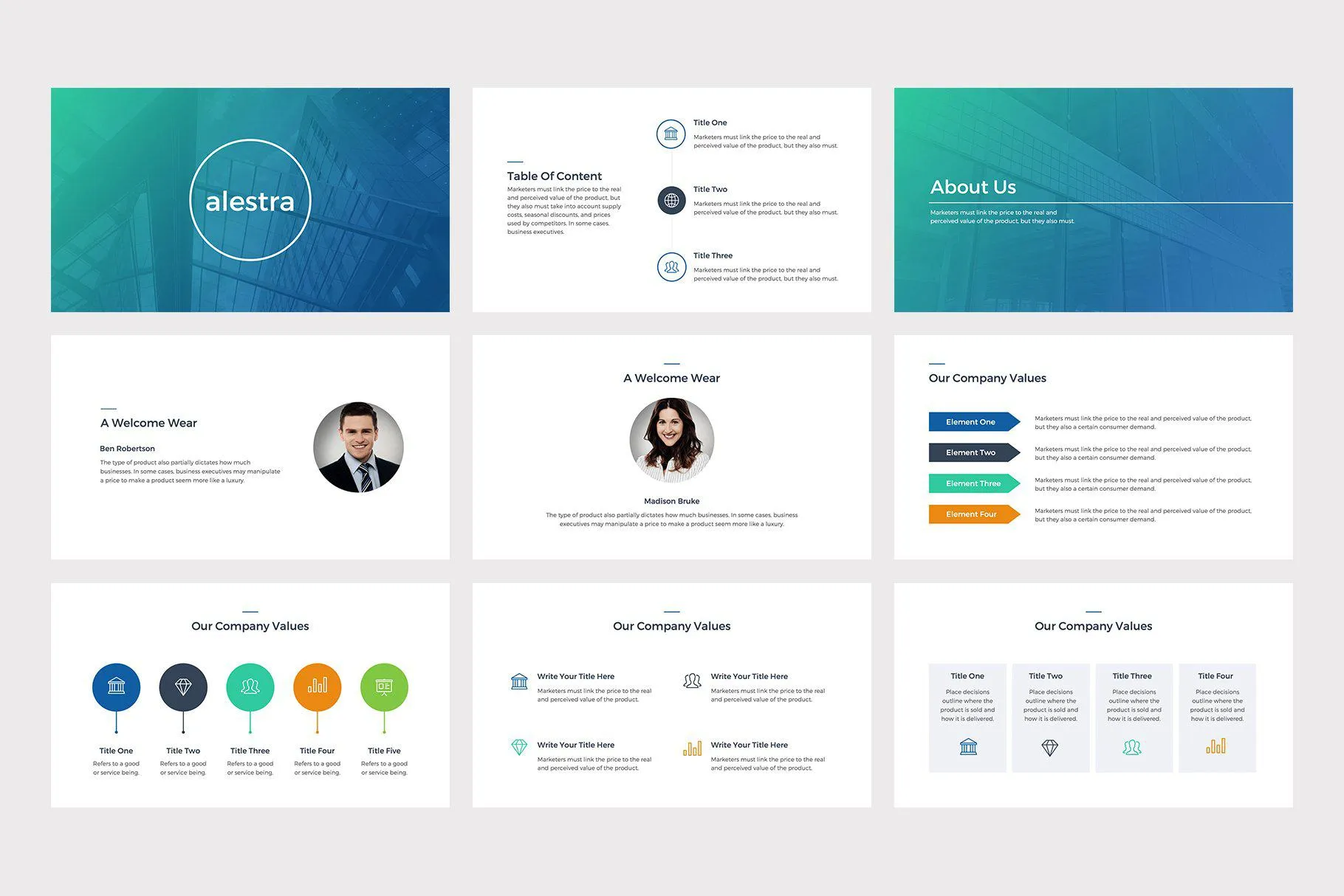 Alestra Google Slides