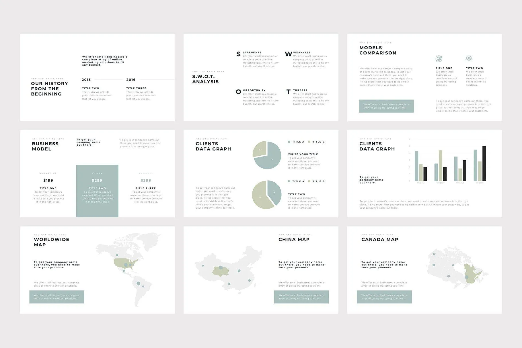 Alexa Minimal PowerPoint Template