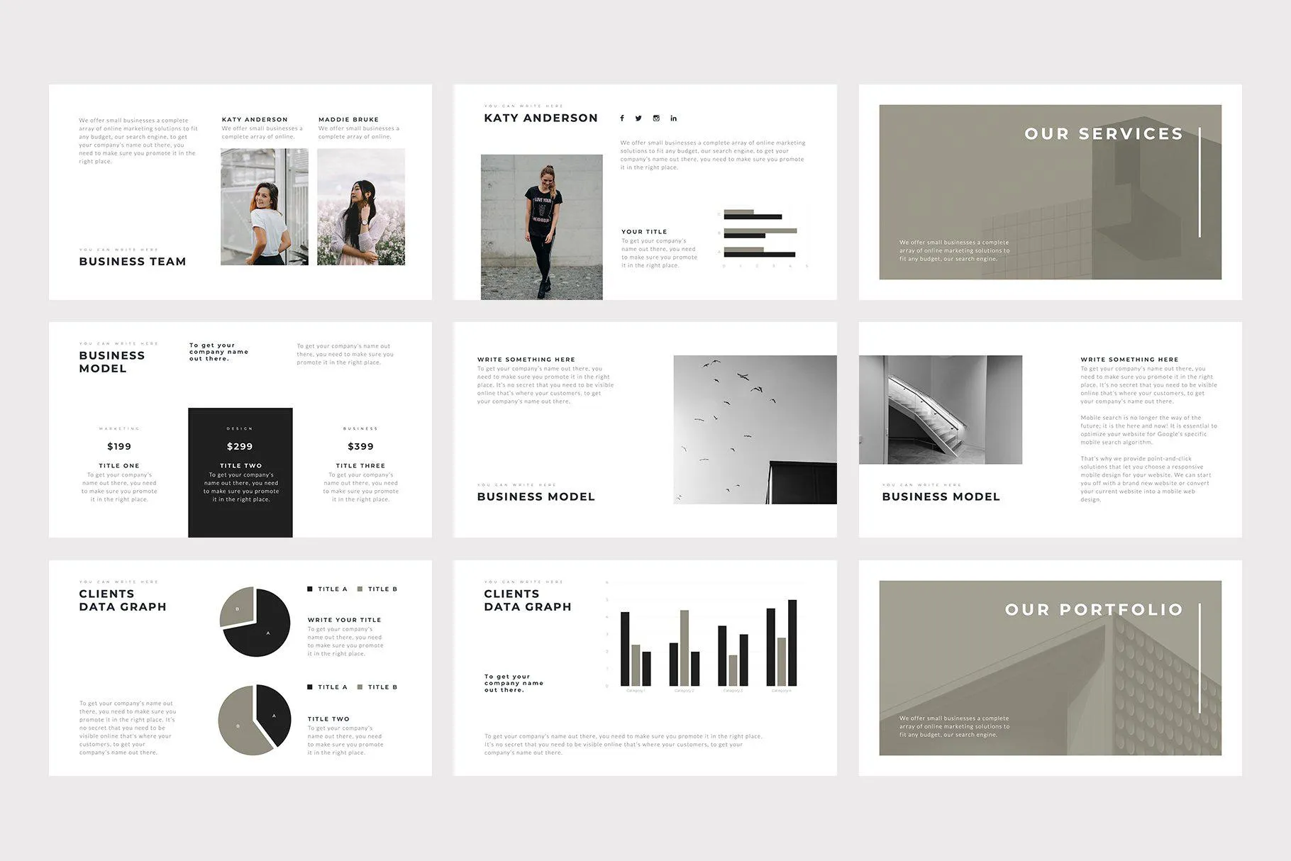 Alexa Minimal PowerPoint Template