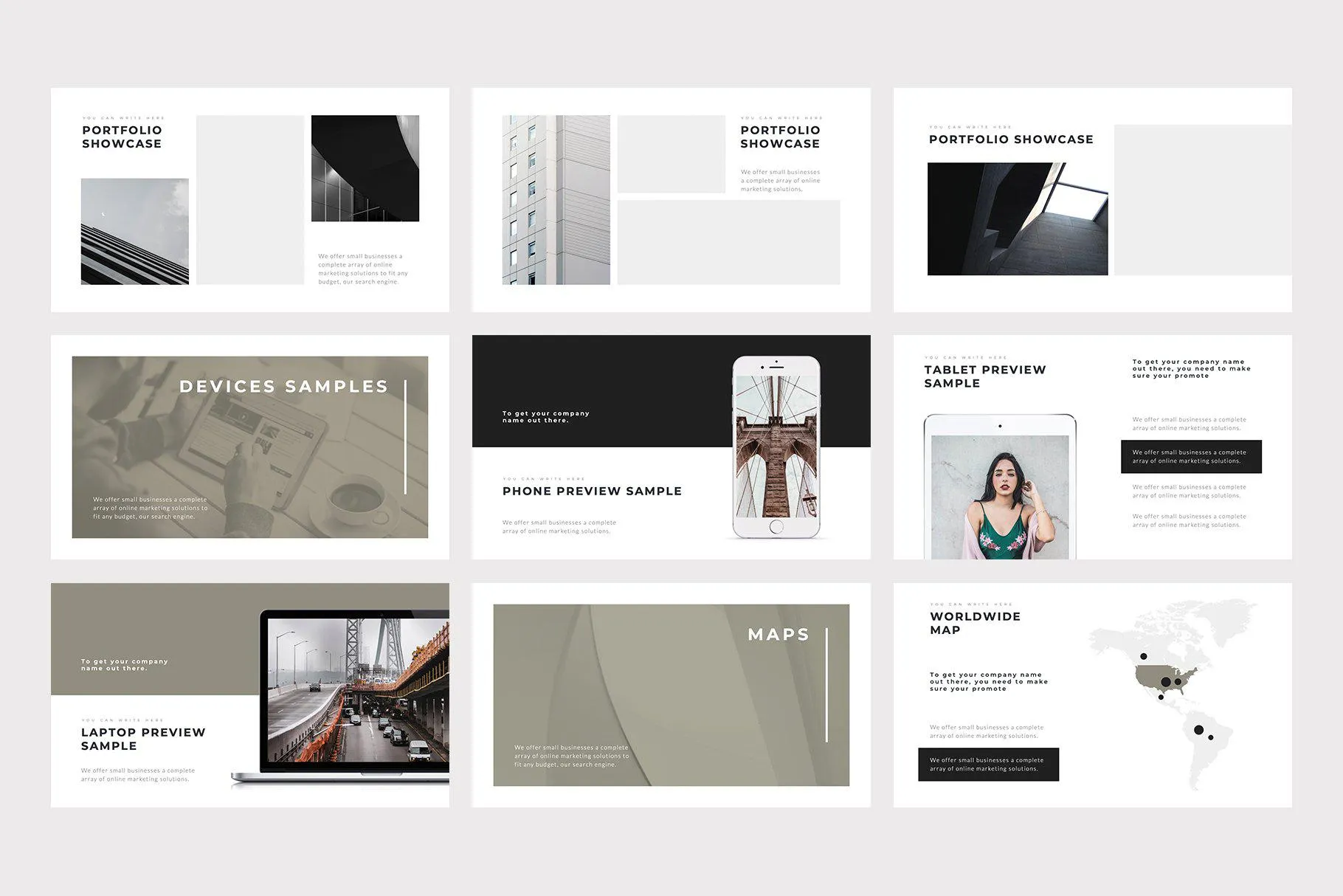 Alexa Minimal PowerPoint Template