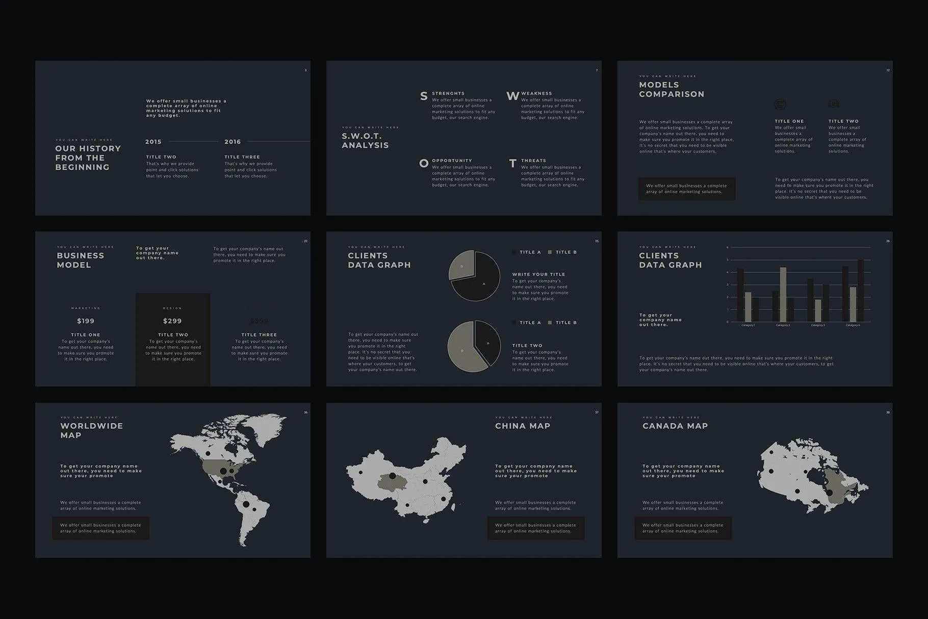 Alexa Minimal PowerPoint Template