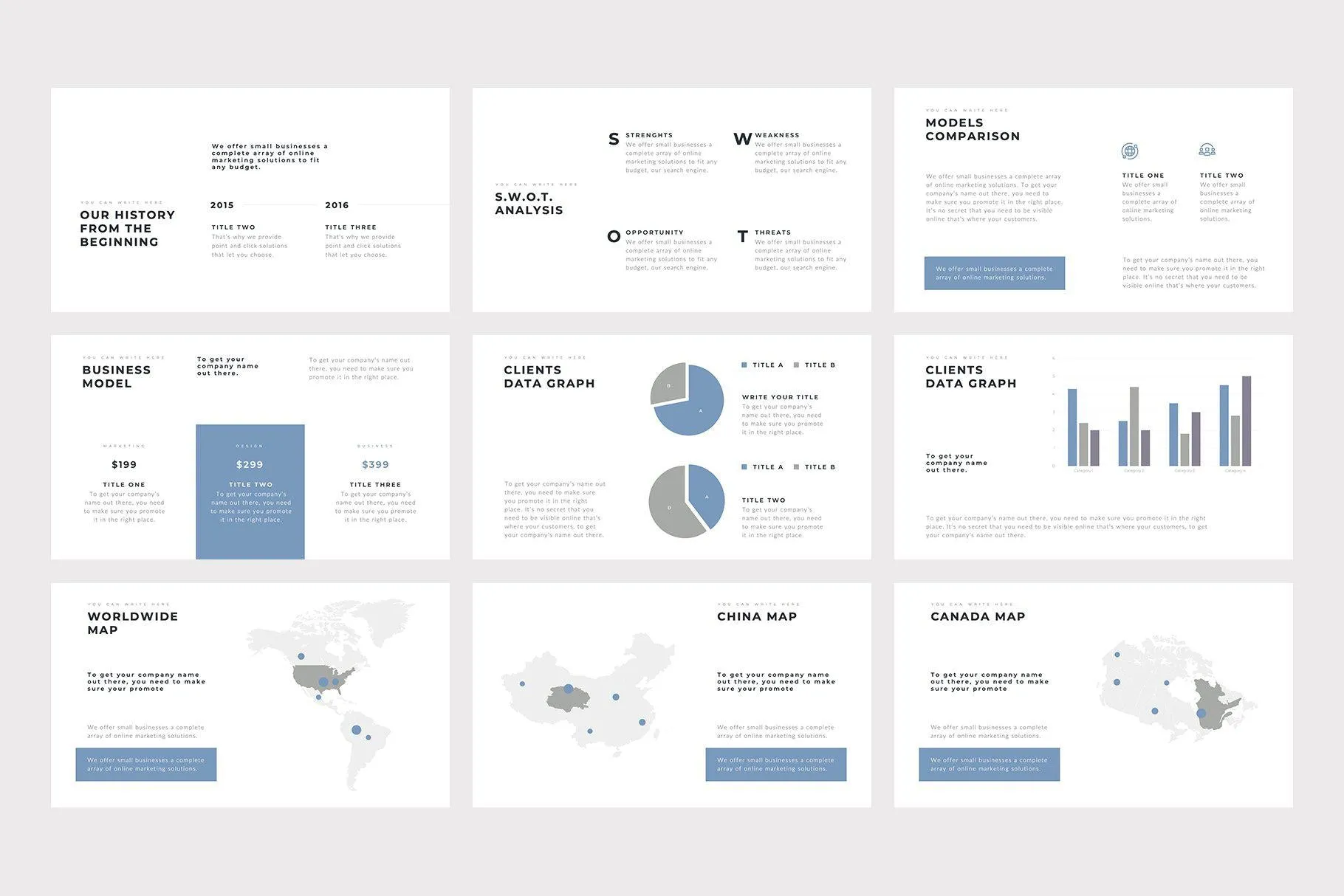 Alexa Minimal PowerPoint Template