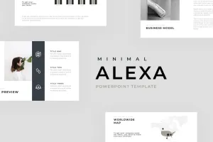 Alexa Minimal PowerPoint Template