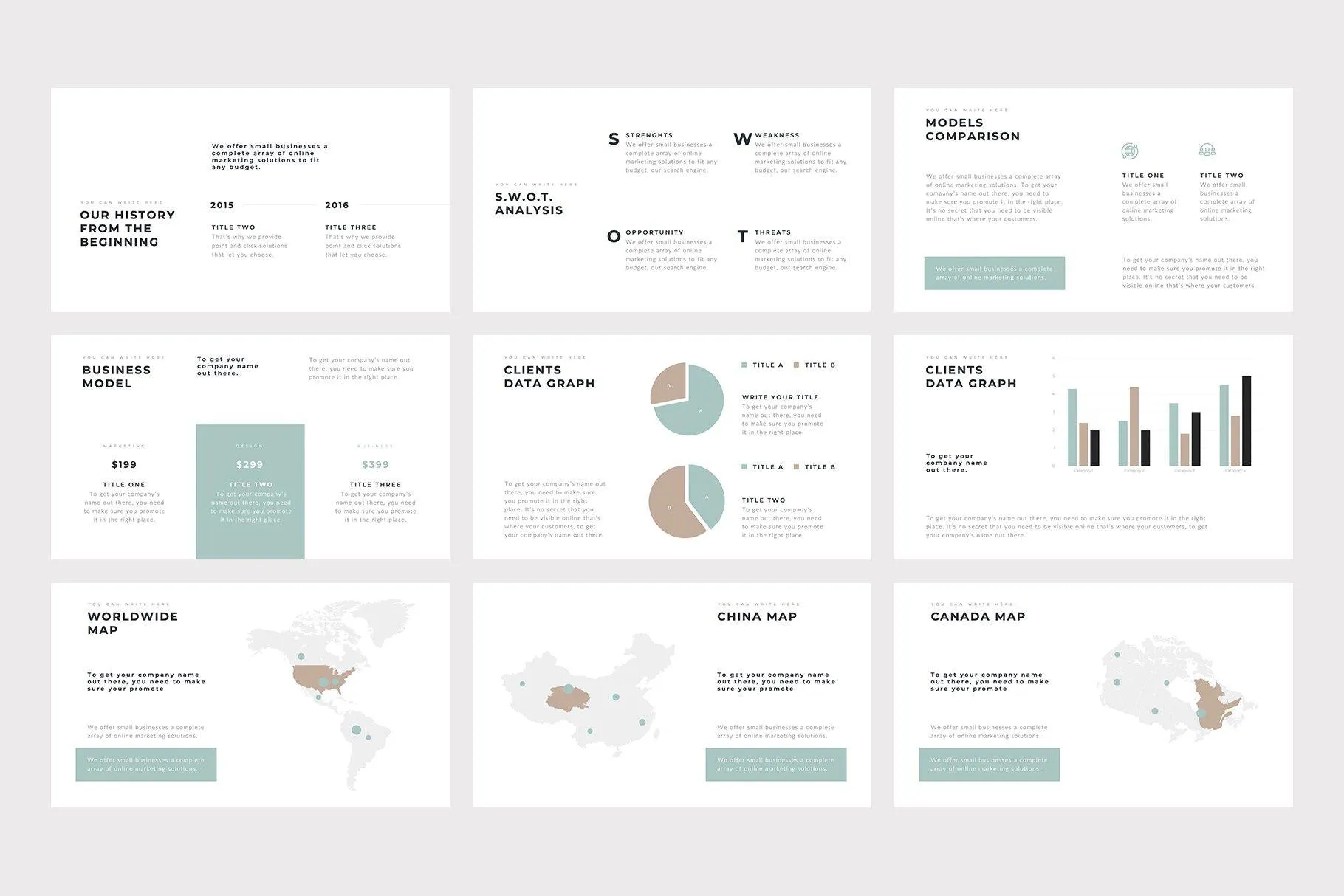 Alexa Minimal PowerPoint Template