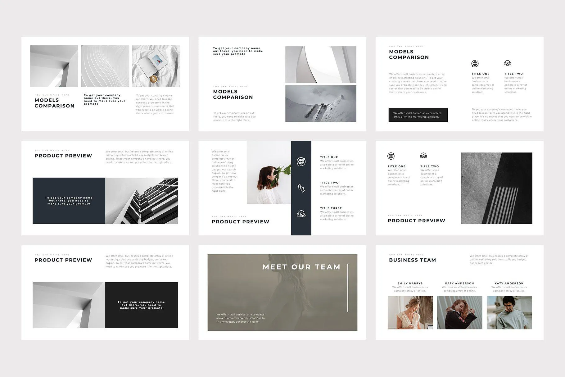 Alexa Minimal PowerPoint Template