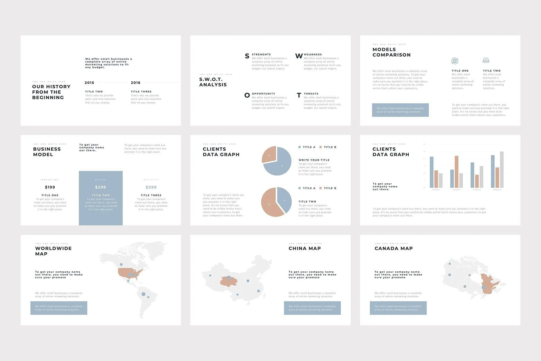 Alexa Minimal PowerPoint Template