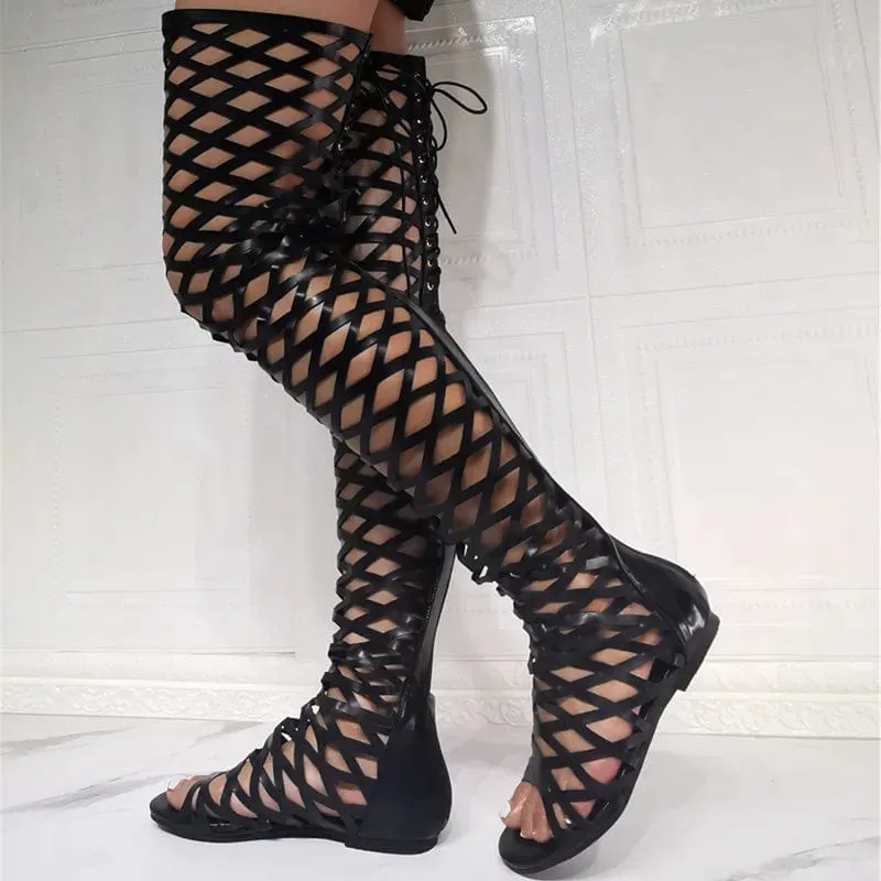 Ariana Over Knee Sandals