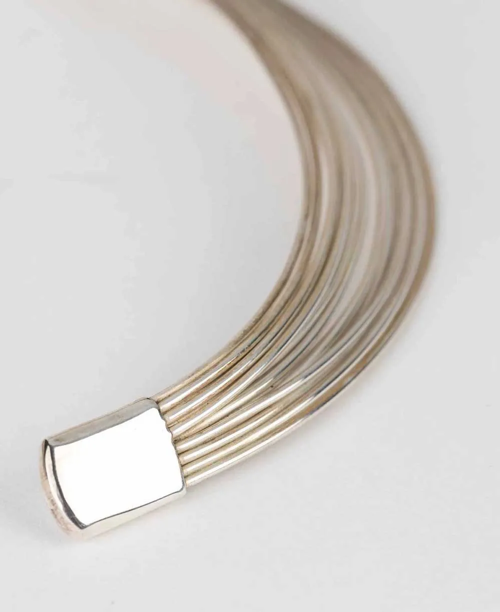 Bold Minimalist Brass Choker