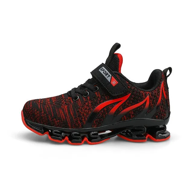 Boys Sports shoes brand fashion sneakers for big kids mesh shoes