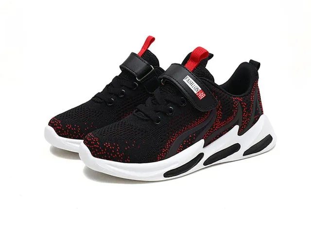 Boys Sports shoes brand fashion sneakers for big kids mesh shoes