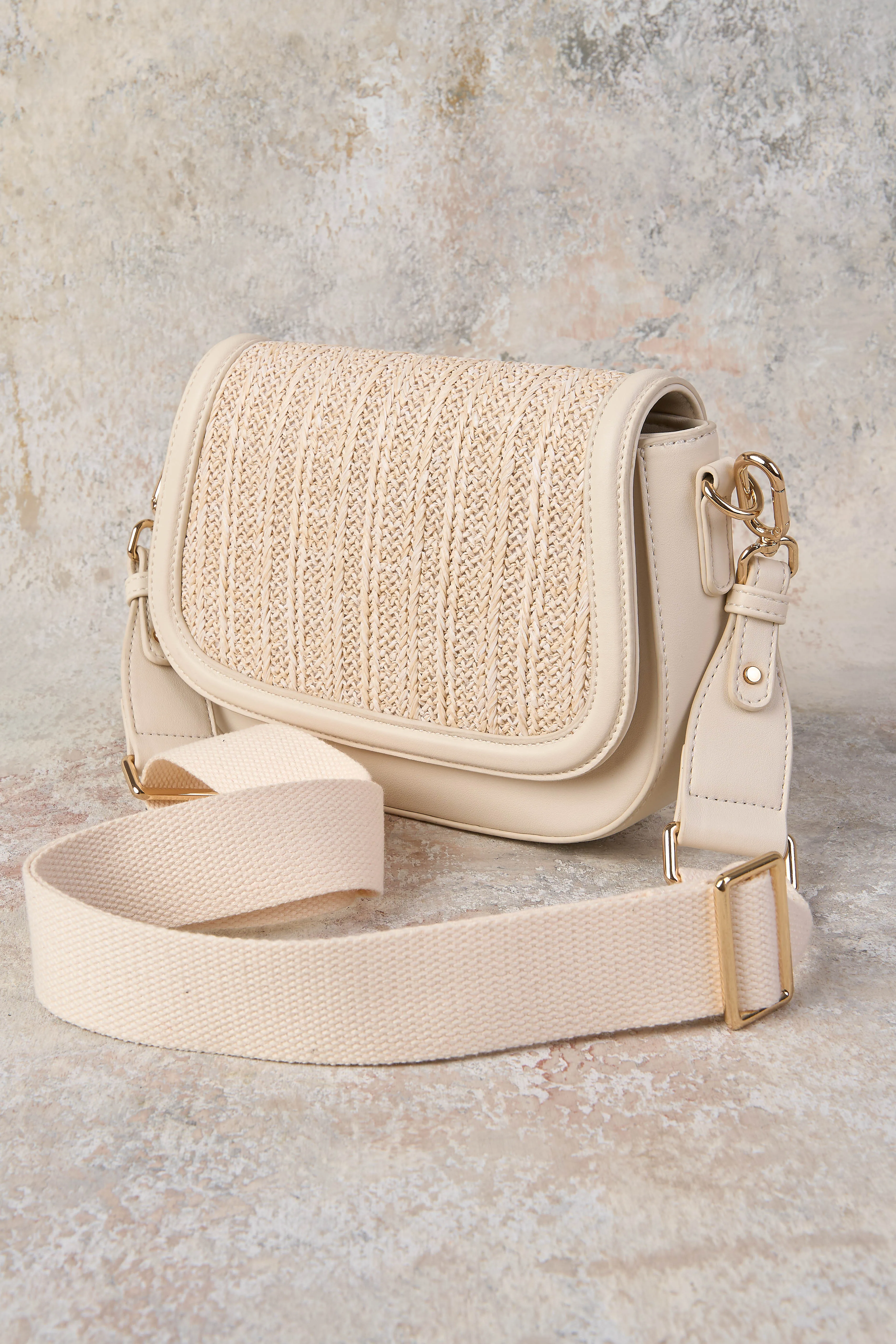 Chloe Woven Crossbody Bag