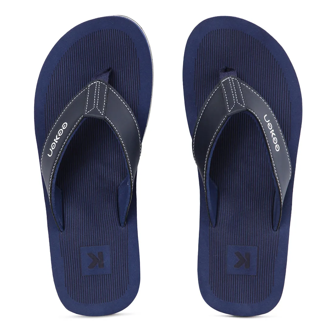 Eeken EFBGO2405S Navy Lightweight Washable Dailywear Durable Flip Flops For Men