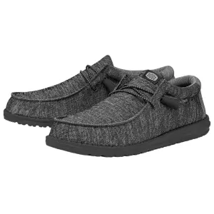 Hey Dude Men's Wally Sport Knit Charcoal