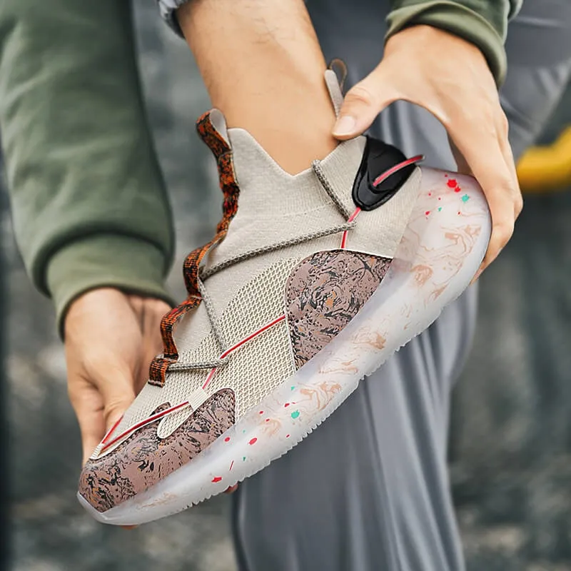 INFINIT Blaze Spectre breathable high top sneakers
