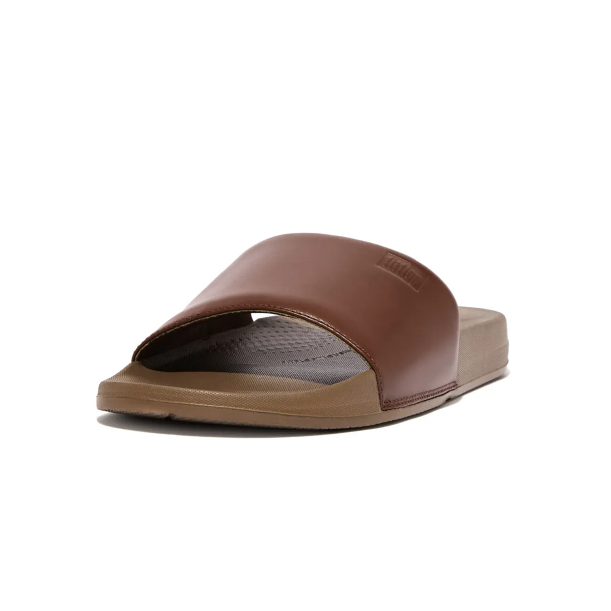iQUSHION Ergonomic Leather Slides