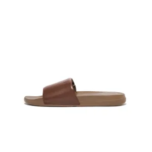 iQUSHION Ergonomic Leather Slides