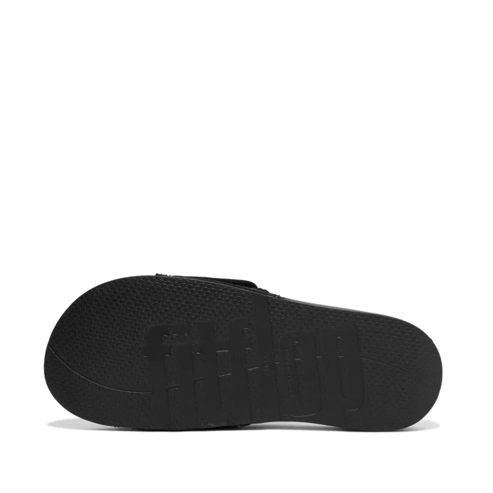 IQUSHION Men's Adjustable Water-resistant Perf Neoprene Pool Slides