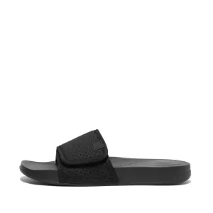 IQUSHION Men's Adjustable Water-resistant Perf Neoprene Pool Slides