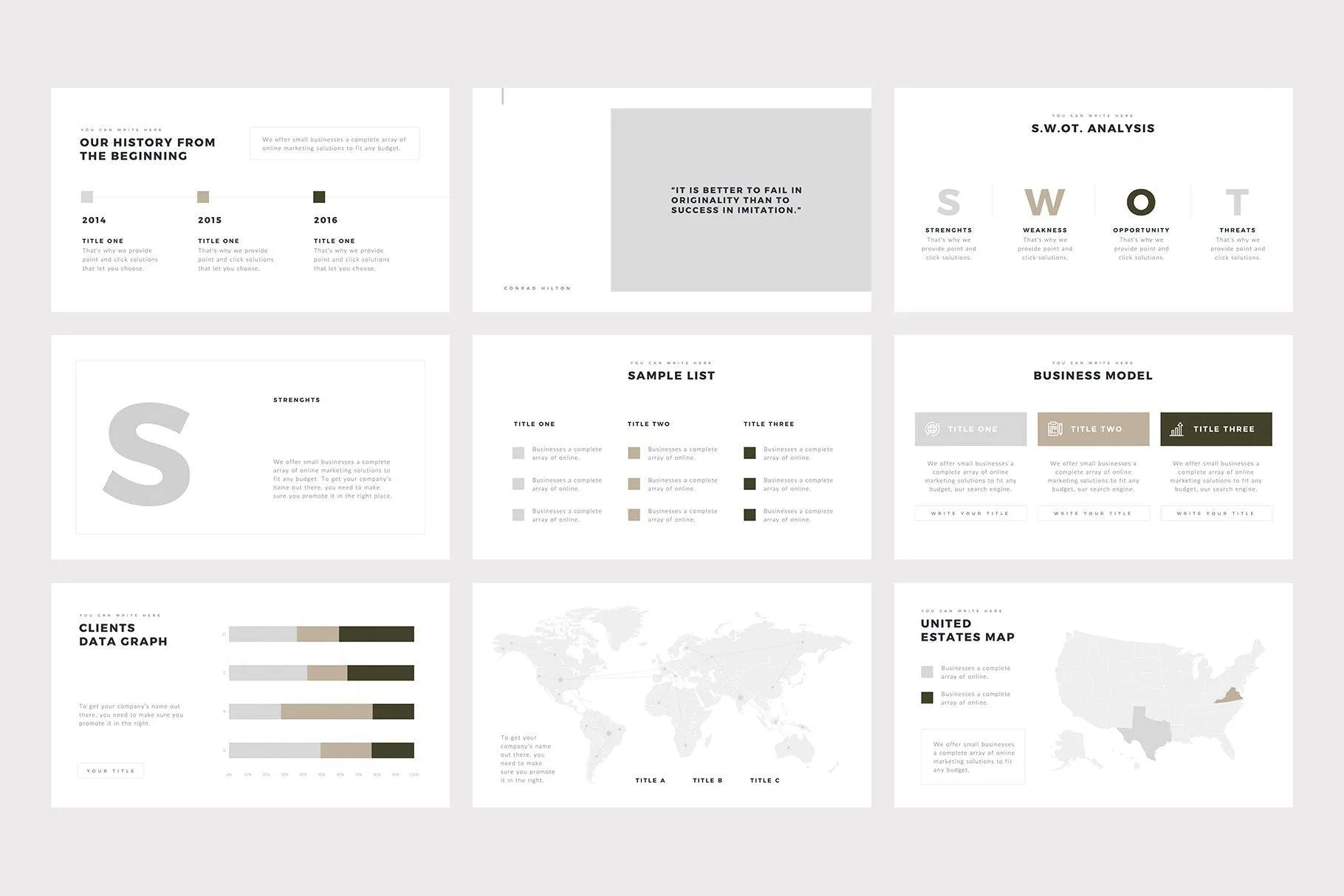 Meiryo Minimalist PowerPoint Template