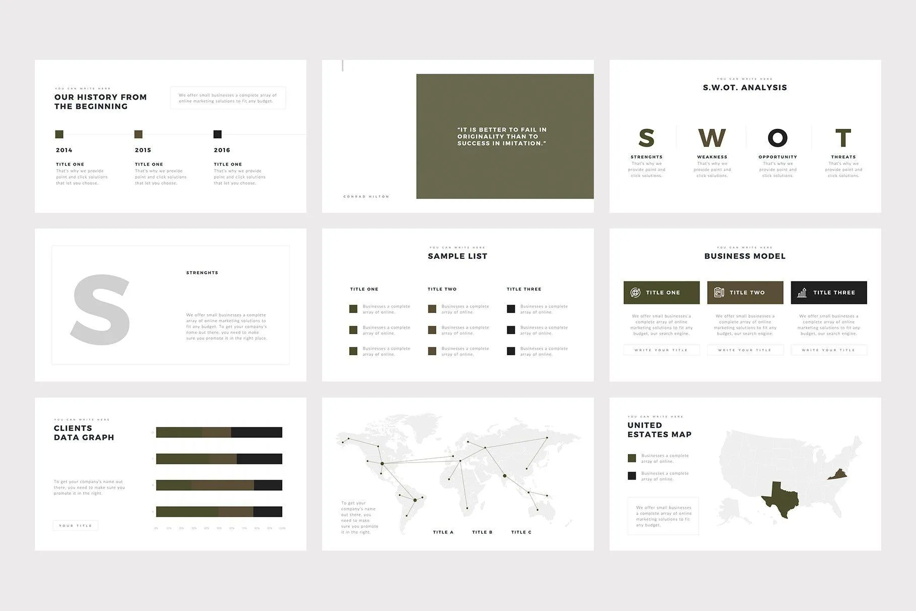 Meiryo Minimalist PowerPoint Template