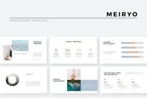 Meiryo Minimalist PowerPoint Template