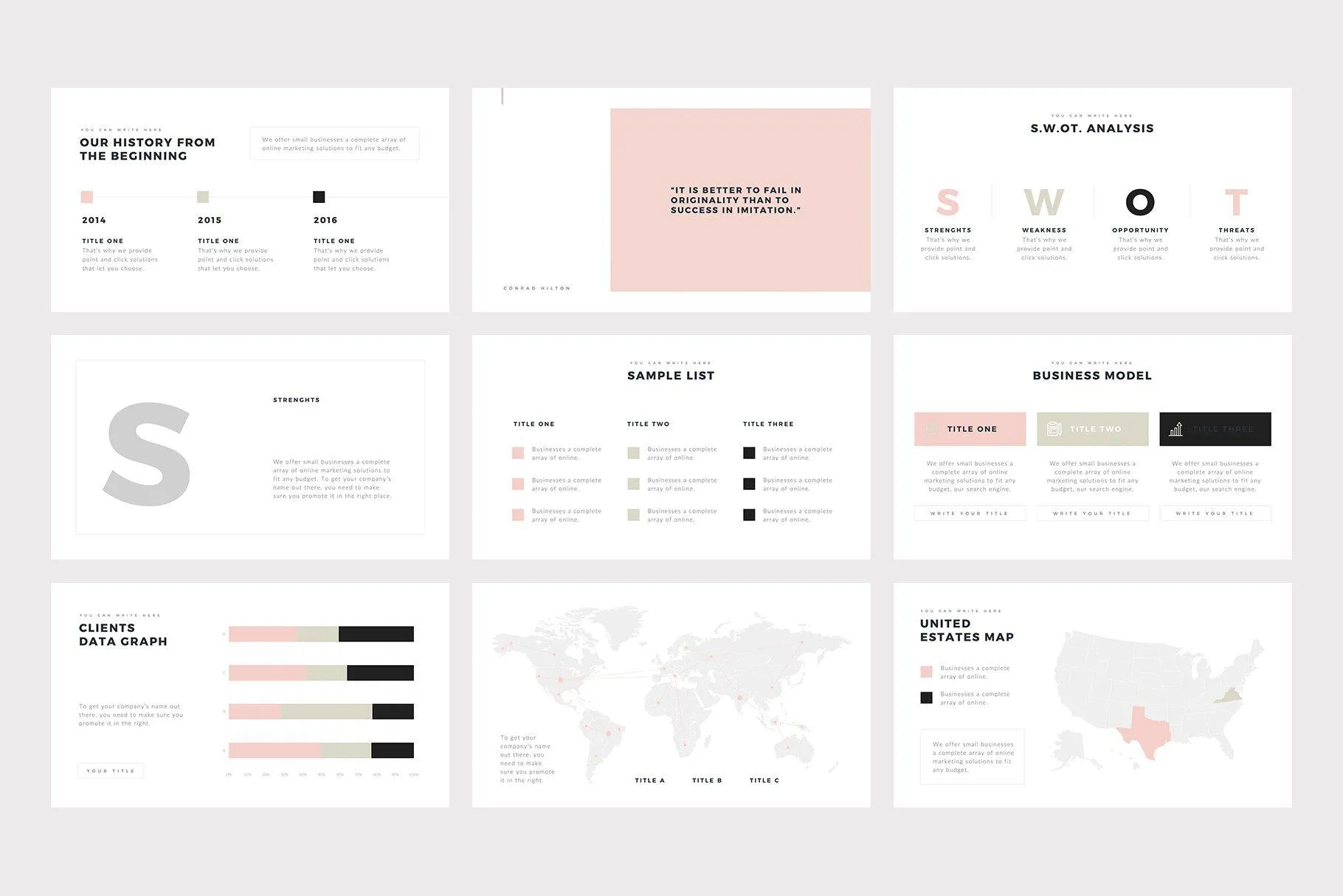 Meiryo Minimalist PowerPoint Template