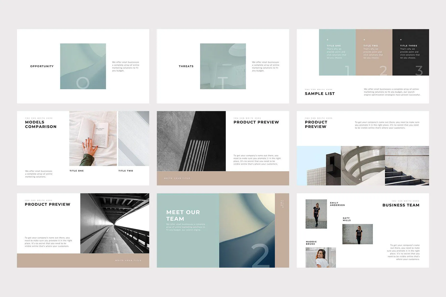 Menlo PowerPoint Template