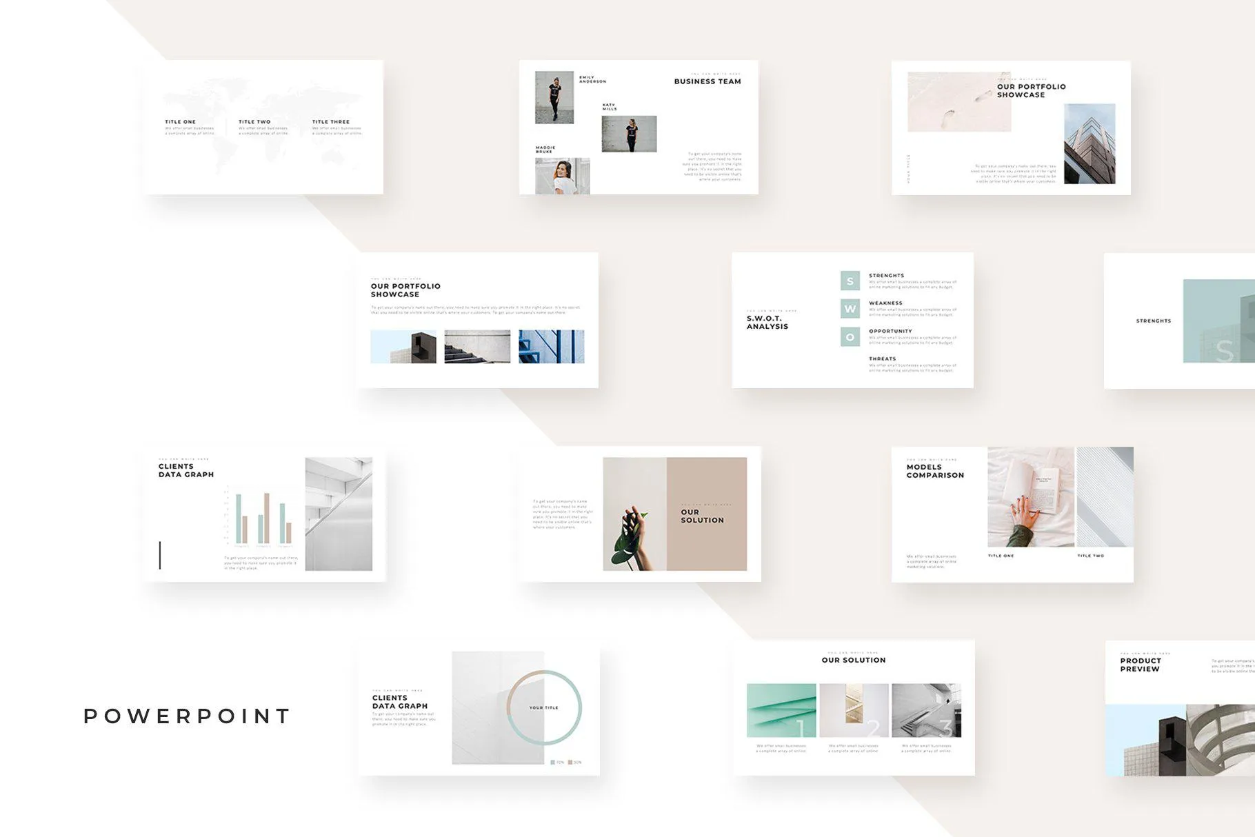 Menlo PowerPoint Template