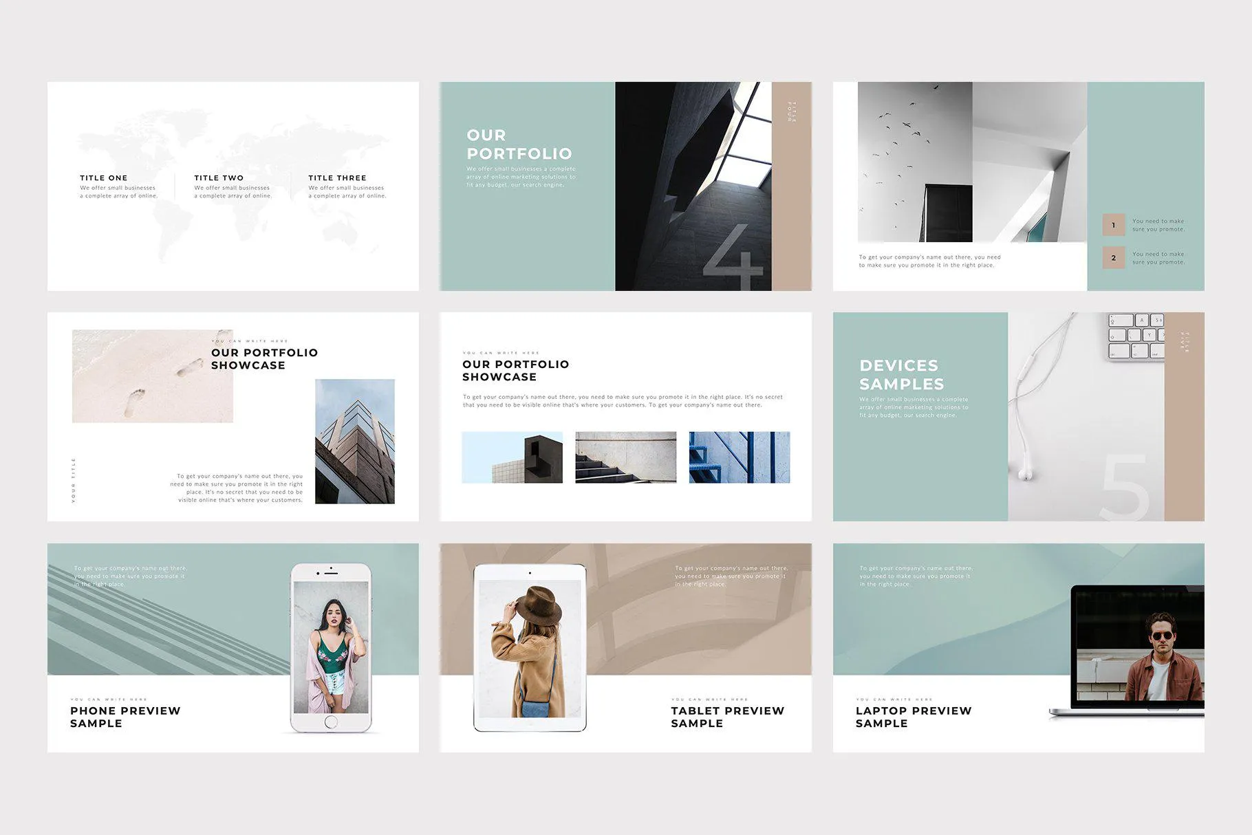 Menlo PowerPoint Template