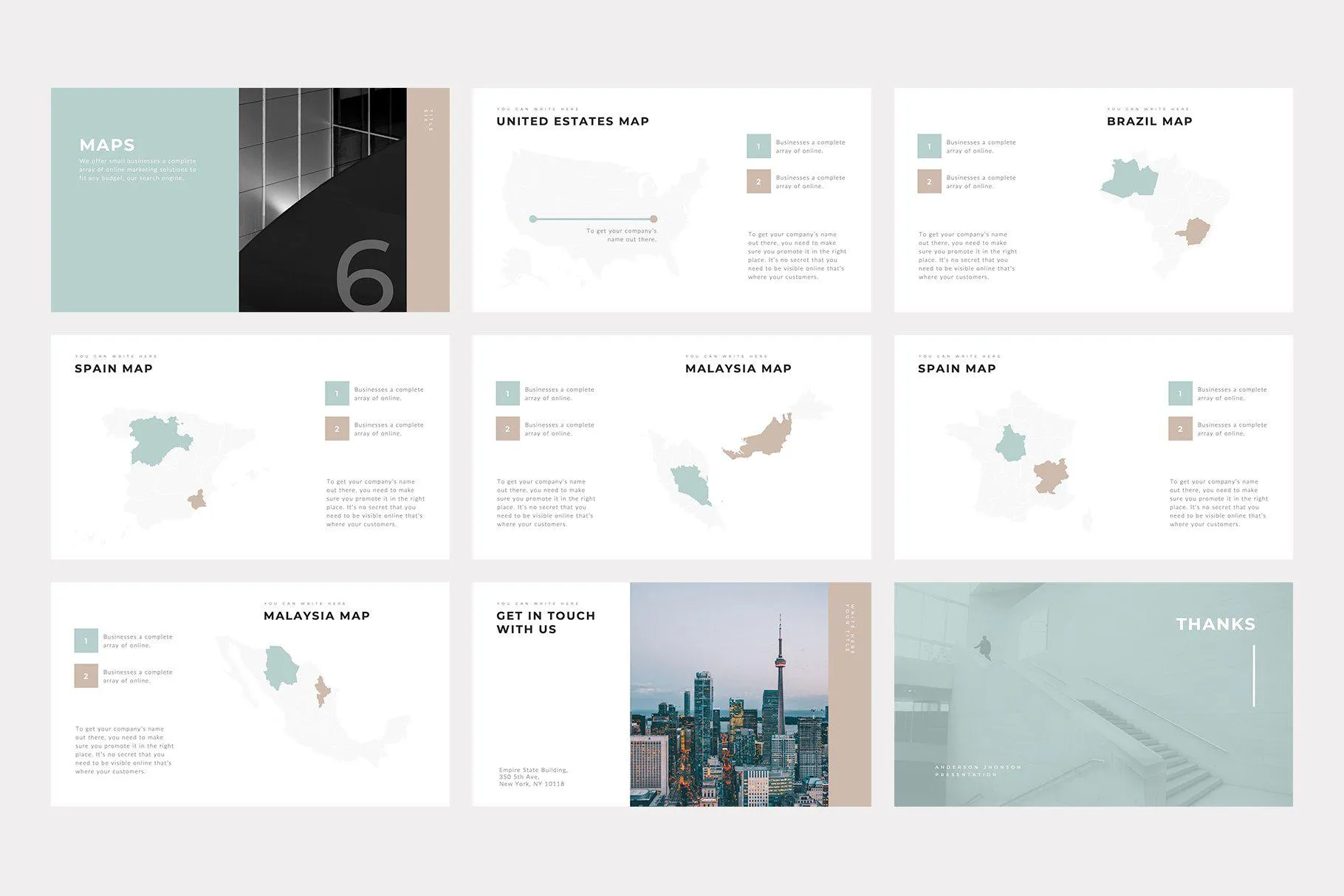 Menlo PowerPoint Template