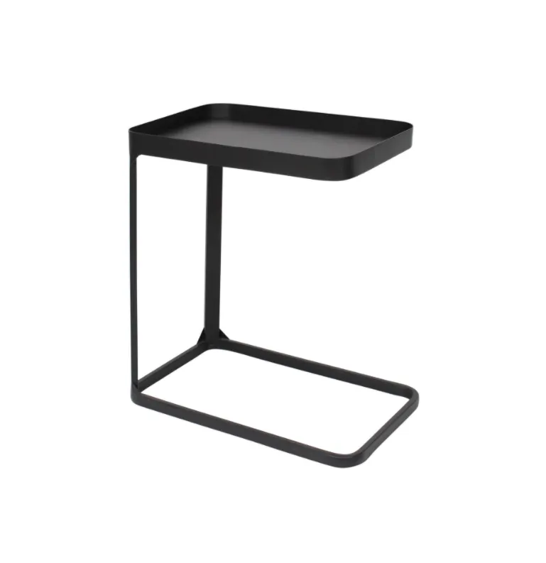 Metal Side Table - Black
