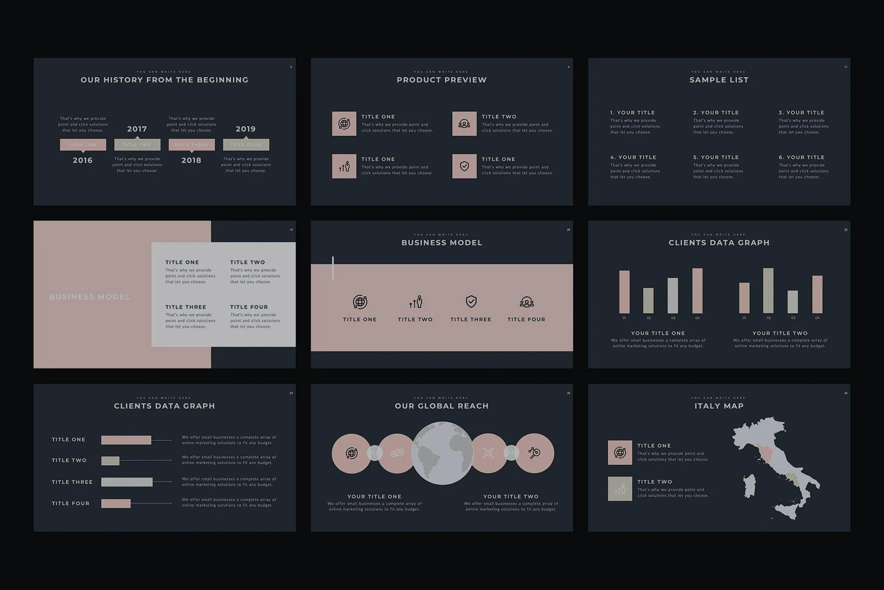 Monsieur Google Slides