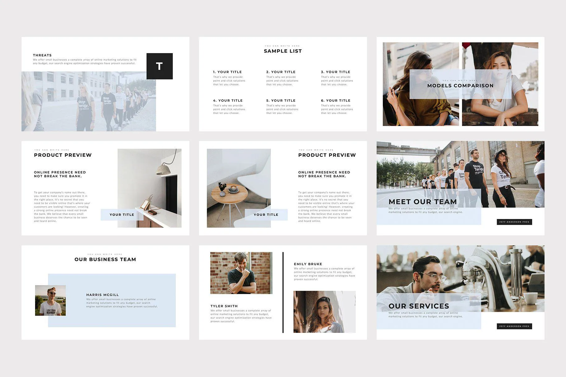 Monsieur Google Slides