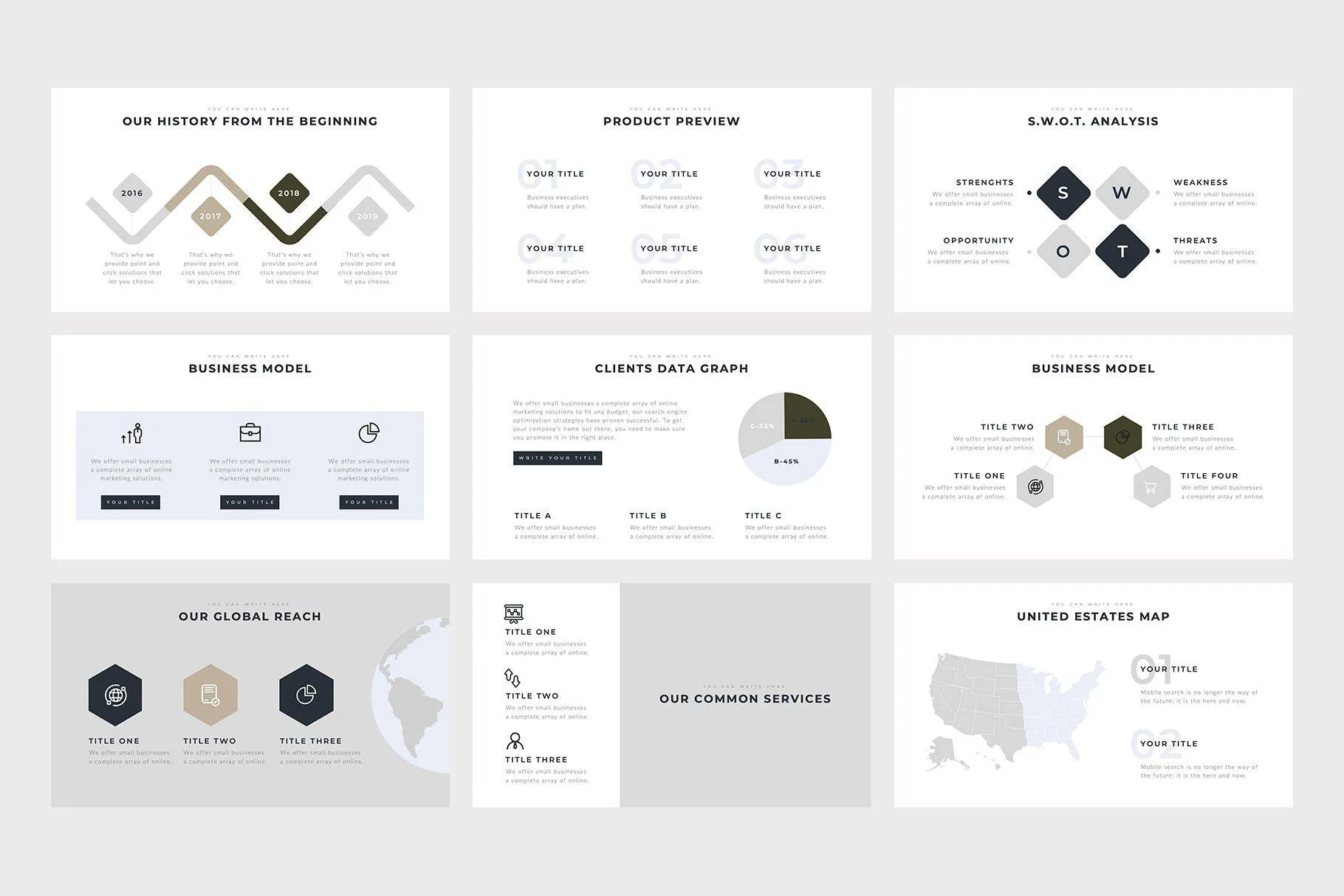 Omma Minimal Keynote Template