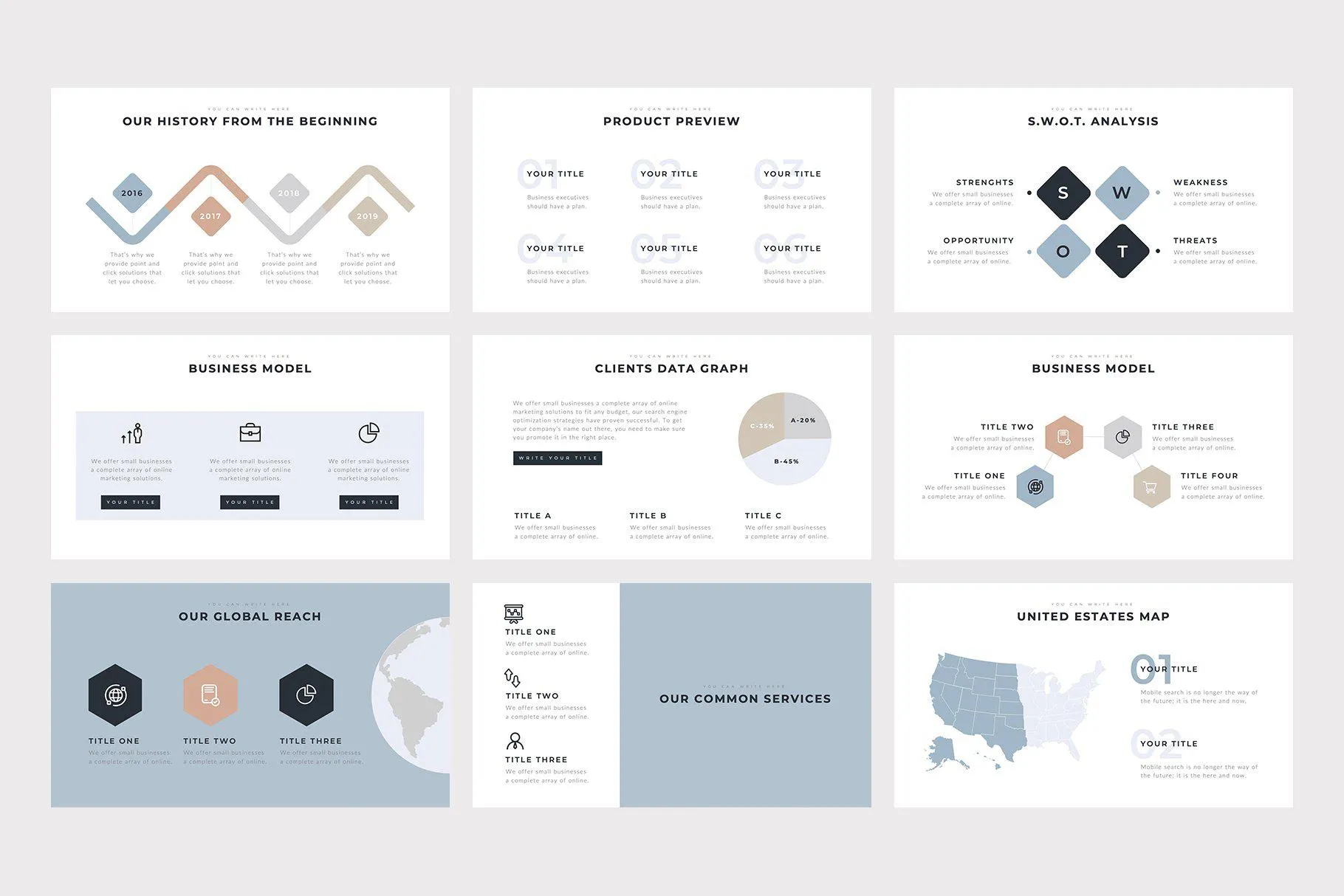 Omma Minimal Keynote Template