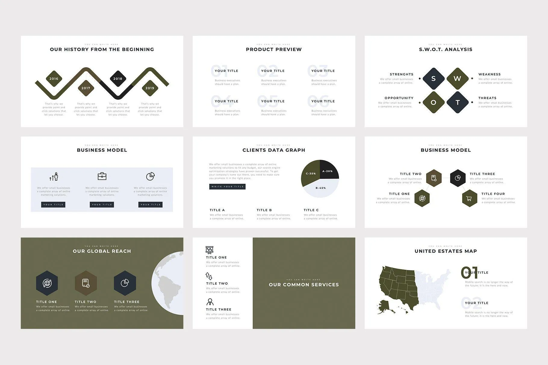 Omma Minimal Keynote Template