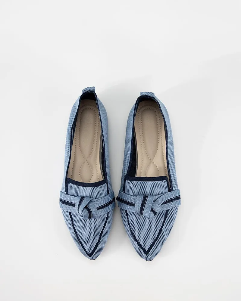 Pointed Toe Multi-color Ballet Flats (Ethereal)