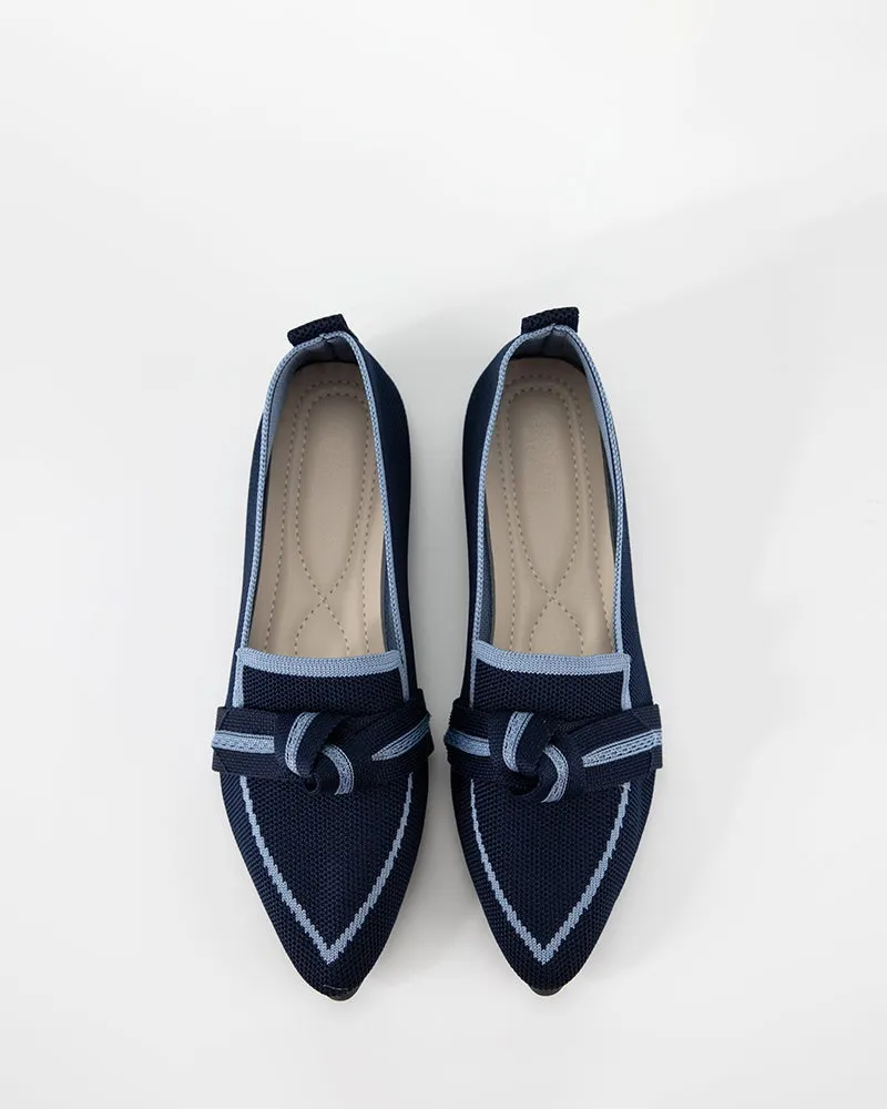Pointed Toe Multi-color Ballet Flats (Ethereal)