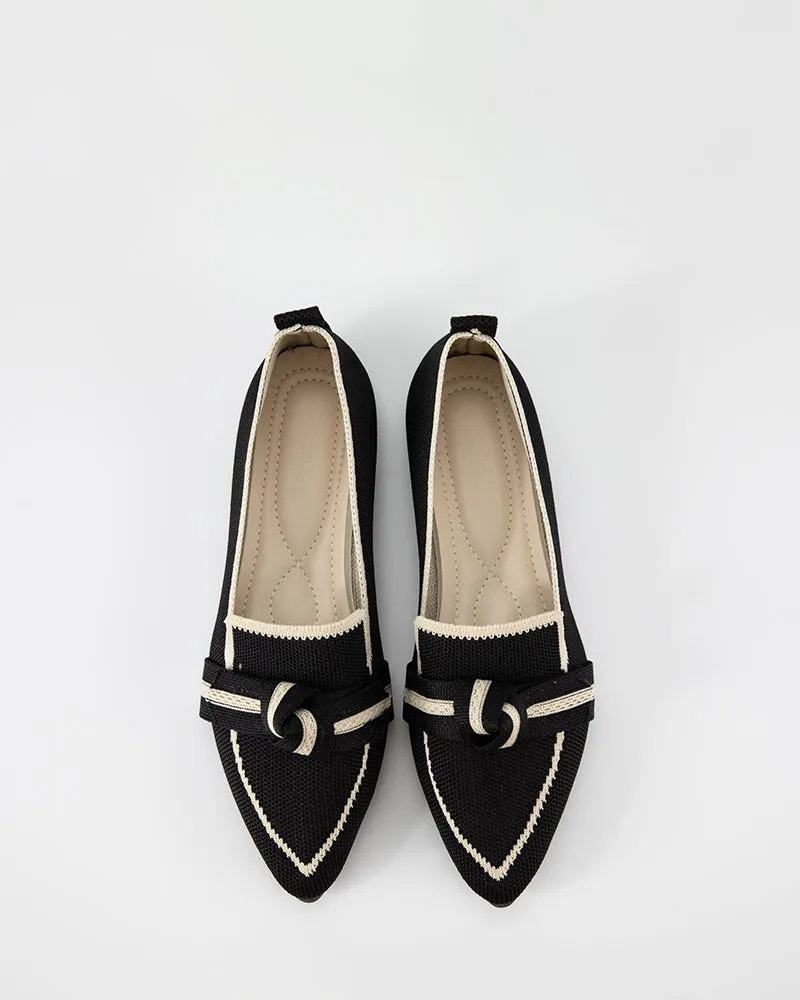 Pointed Toe Multi-color Ballet Flats (Ethereal)
