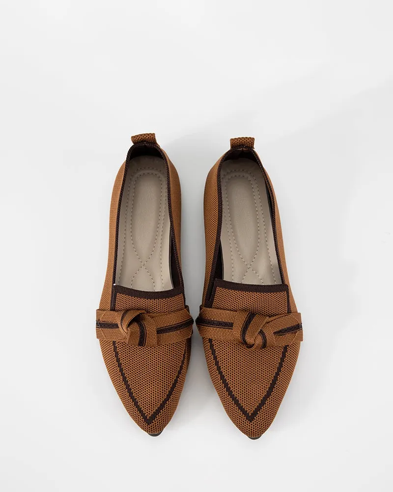 Pointed Toe Multi-color Ballet Flats (Ethereal)