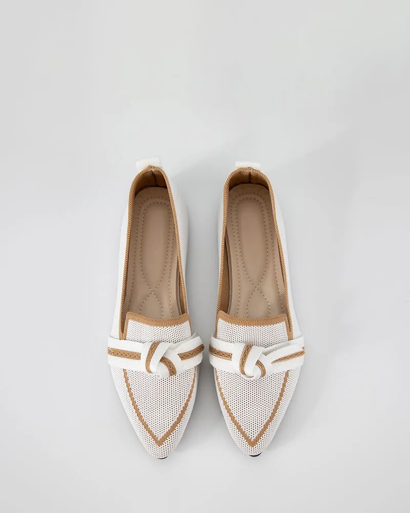 Pointed Toe Multi-color Ballet Flats (Ethereal)