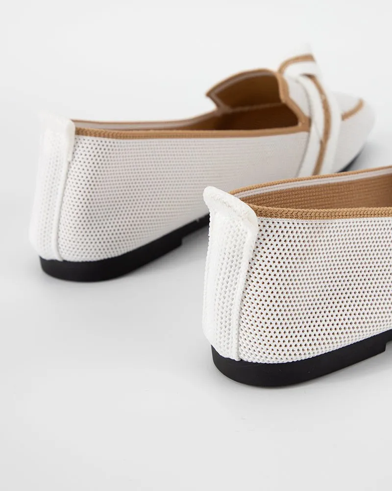 Pointed Toe Multi-color Ballet Flats (Ethereal)