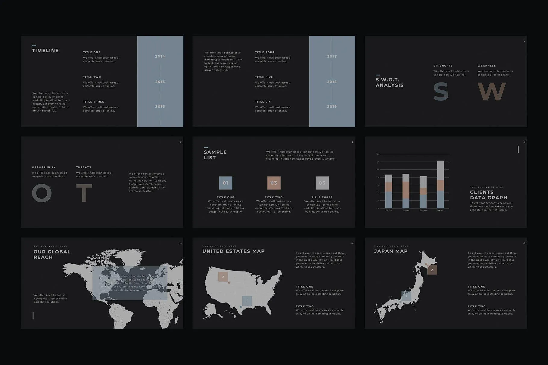 Quattro Minimal Google Slides