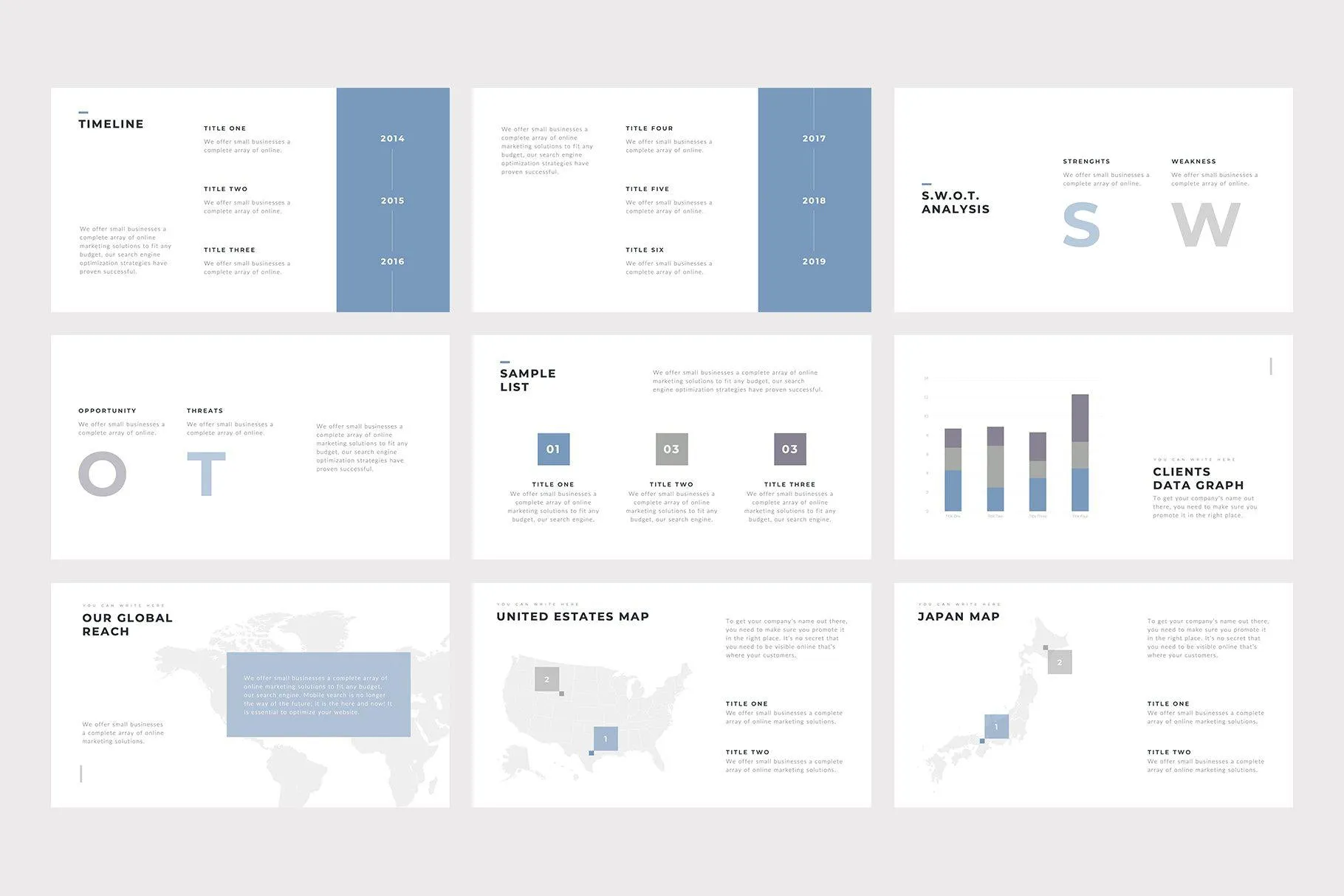 Quattro Minimal Google Slides