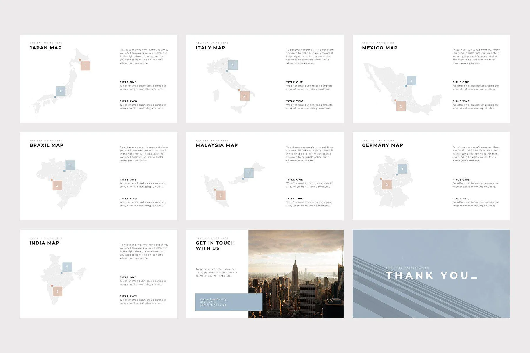 Quattro Minimal Google Slides