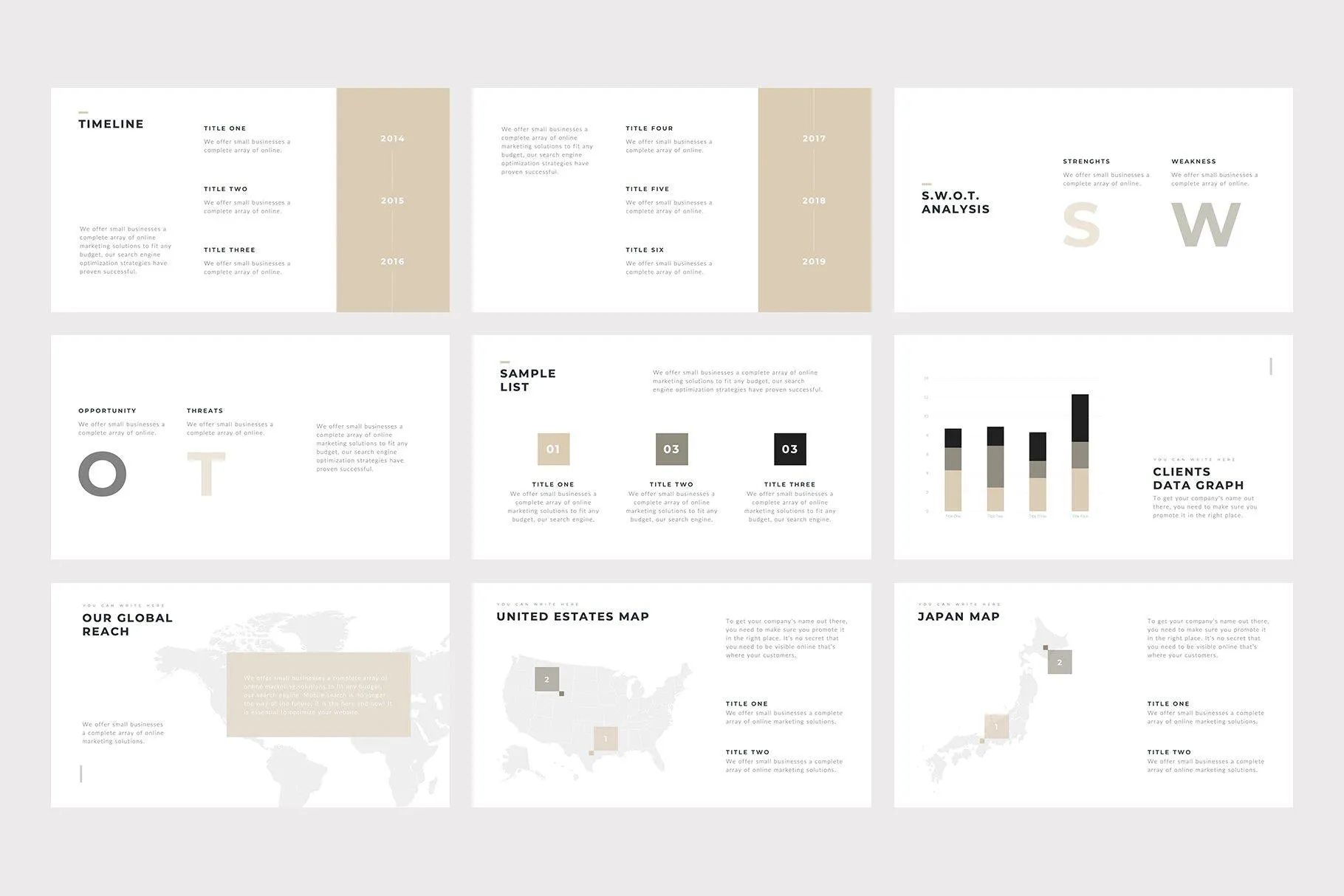 Quattro Minimal Google Slides