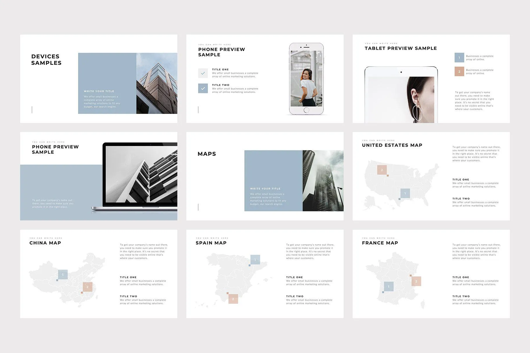 Quattro Minimal Google Slides