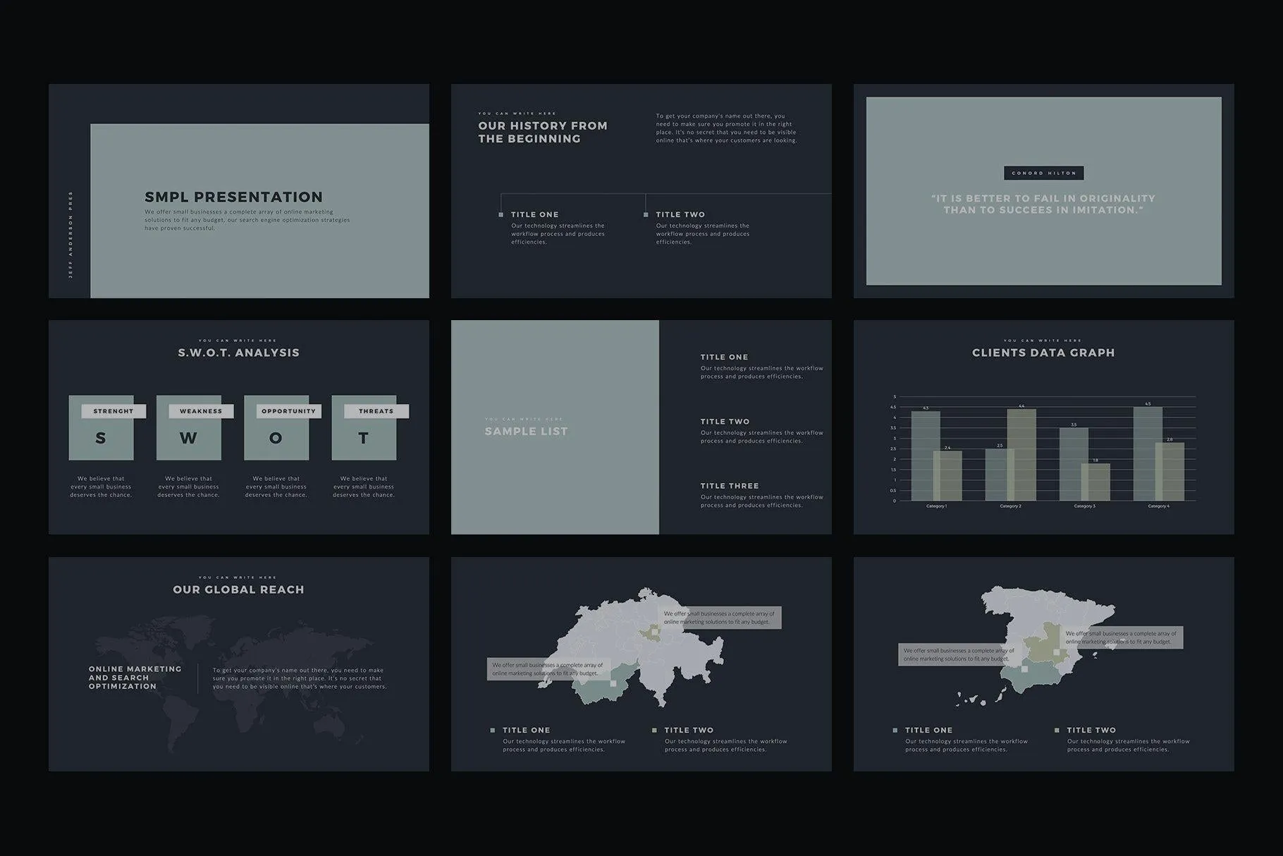 SMPL Keynote Template